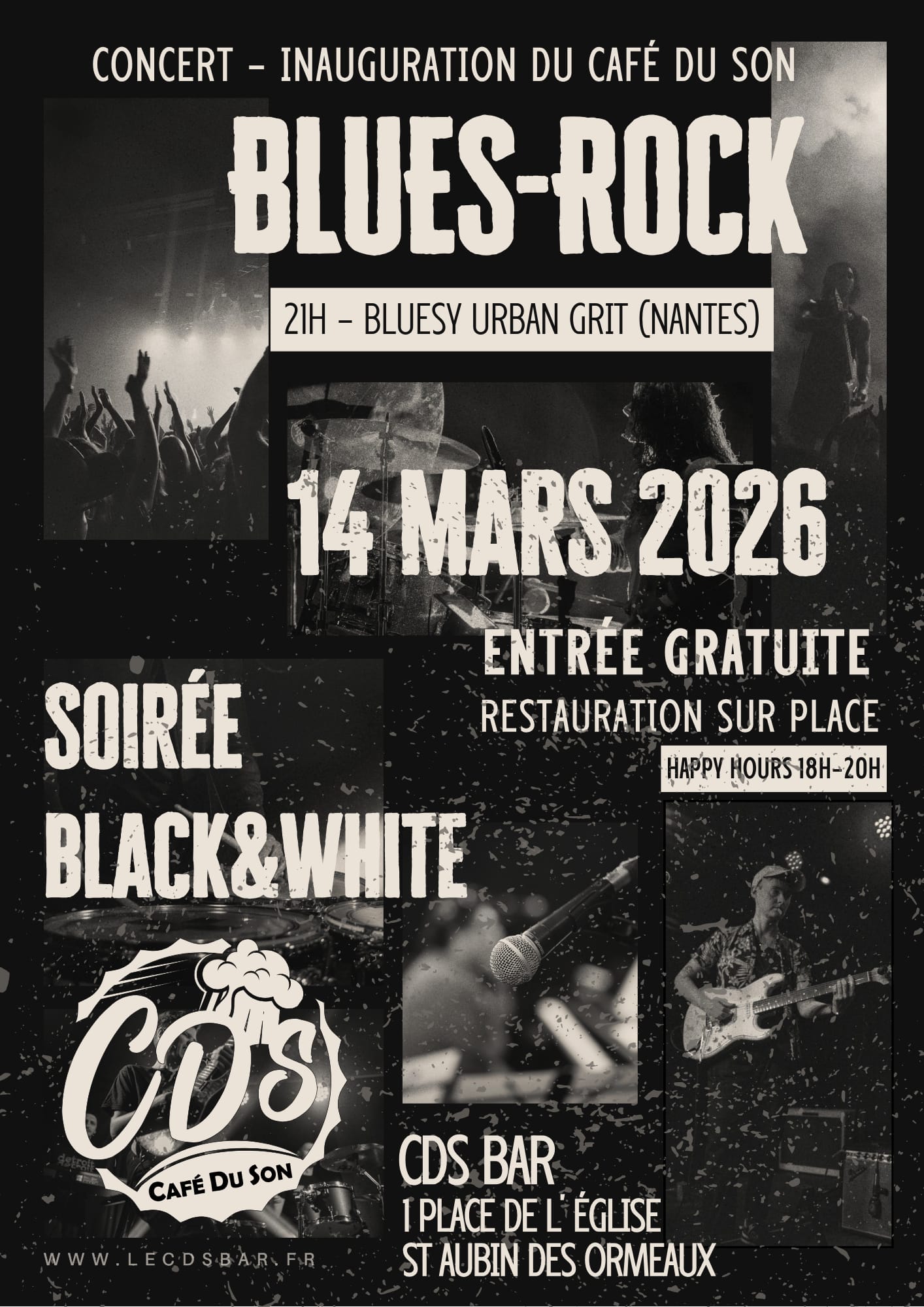 Concert 2026 au CDS, Saint-Aubain des Ormeaux, France